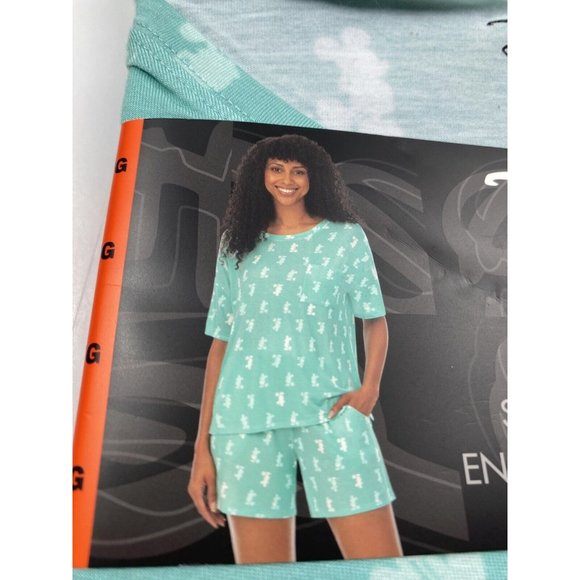 DISNEY Women's PJ's XXLarge XXL Mickey Mouse Pajamas 2-Piece Lounge Wear NWT - Picture 5 of 7